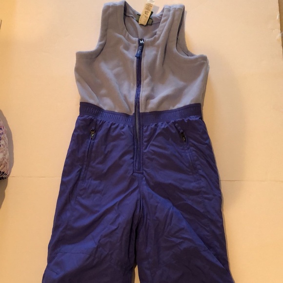 Girls’ L.L. Bean Purple Thinsulate Winter Coat and Snow Bib - Size 10-12 Medium - Picture 10 of 16